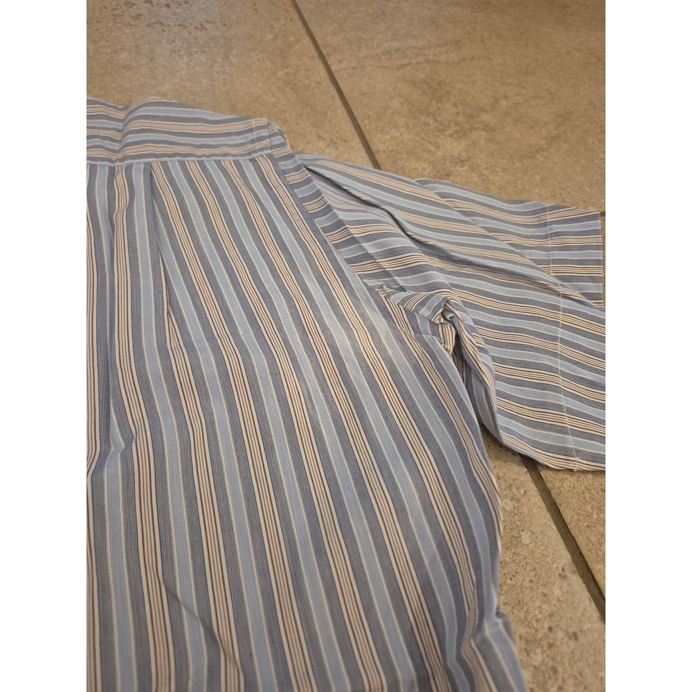 Loro Piana Men Short Sleeves Shirt - 100% Cotton - Size: Medium - Picture 13 of 14